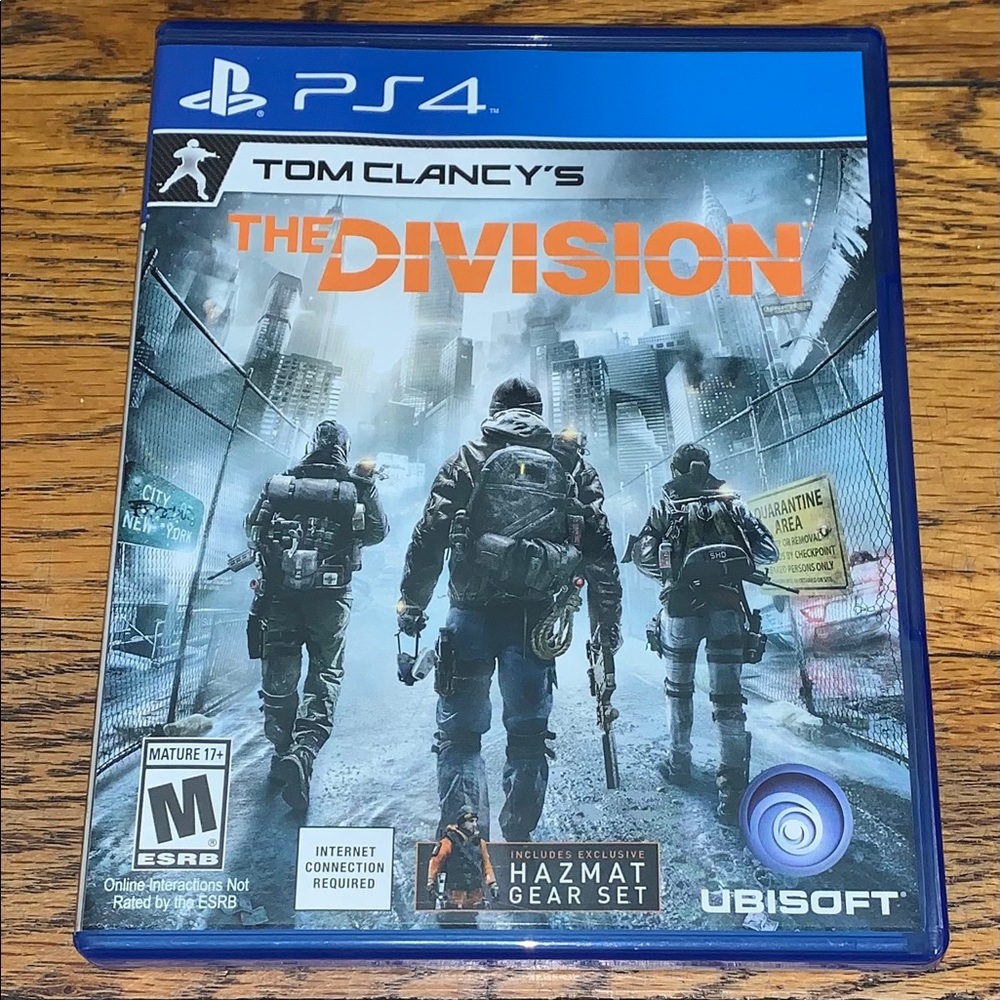 The Division video game (PS4) 🎮